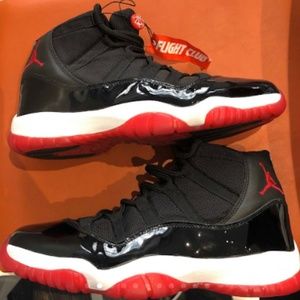 AIR JORDAN 11 RETRO 'BRED' 2001 / SIZE 10.5
